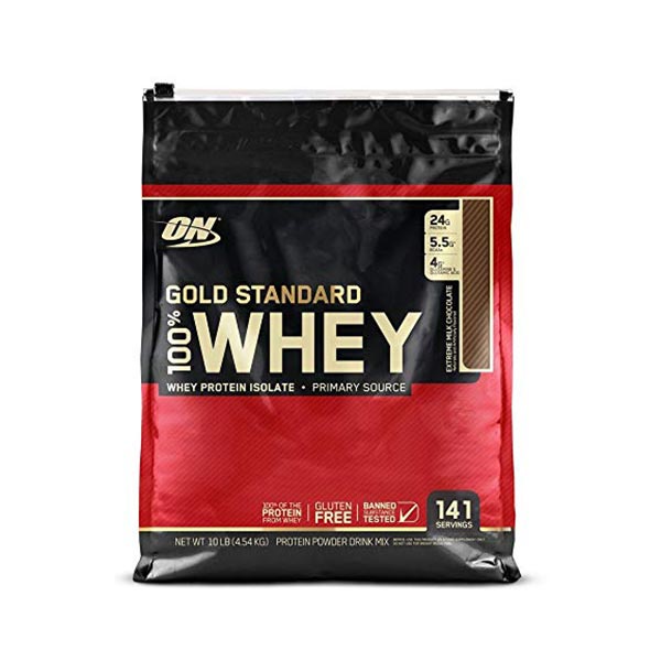 Gold Standard Whey - 10 Pound پودر وی گلد اپتیموم نوتریشن 4540 گرم - Image 1